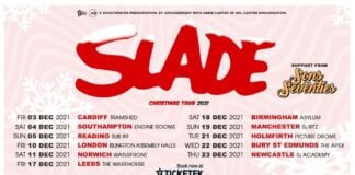 SLADE – December 2020 now been re-scheduled to December 2021