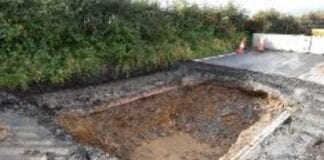 Hopes for Gower sinkhole to be repaired quickly