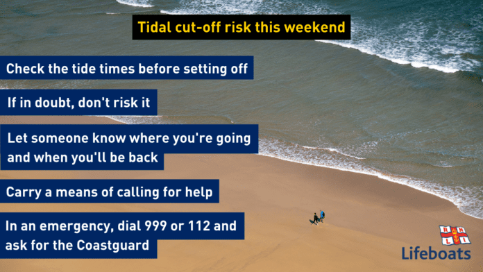 Tidal cut off warning