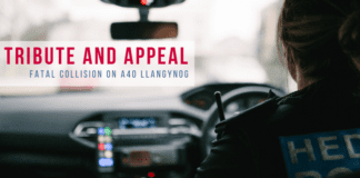 Tribute to man killed on A40