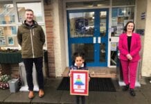 Llanelli Christmas Card display cheer to feature work of local schoolchildren
