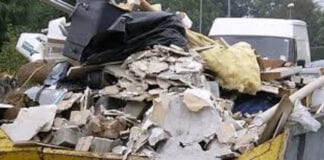 Swansea builder’s rubbish found dumped in county