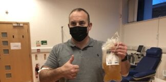 Wales’ first plasmapheresis donor backs call for more donors in Wales to step forward