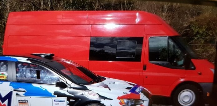 stolen transit Ammanford 20.11.20