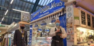 Market stall display is a festive winner