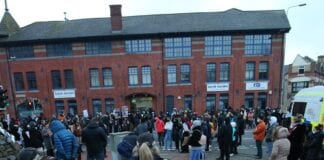 Cardiff Bay protests: woman reported for summons