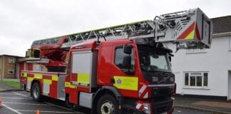 Mid and West Wales Fire and Rescue Service’s new Turntable Ladders go on the run