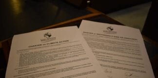 Council unveils its Charter on Climate Action