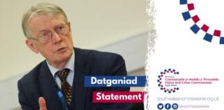 Police and Crime Commissioner statement regarding the death of Mohamud Mohammed Hassan