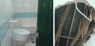 Toilets targeted by vandals