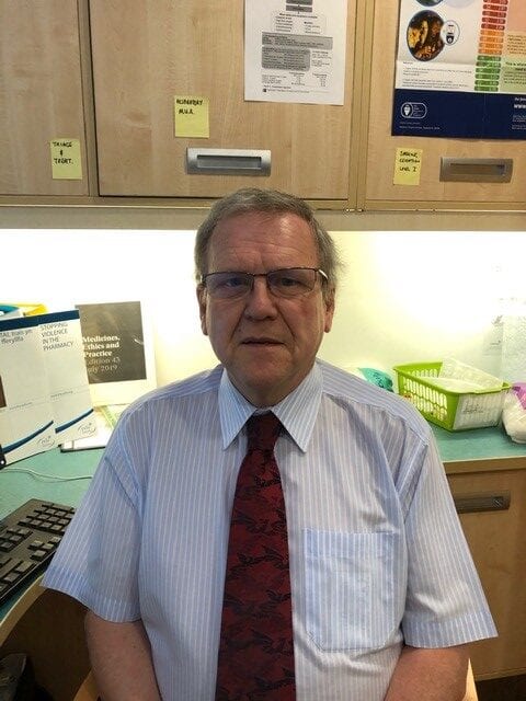 Richard Evans west Wales Pharmacist