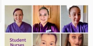 Nursing students’ high-tech help for hospital patients