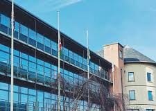 Flags lowered at County Hall as mark of respect for Captain Tom