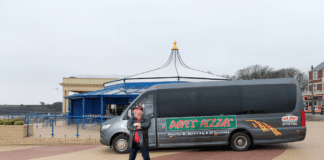 BARRY ISLAND, WHAT’S OCCURING? PAPA JOHN’S LAUNCHES ‘DAVE’S PIZZAS’ COACH