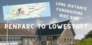 Father of 2 cycles coast to coast for charity