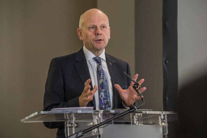 Pendine Academy of Social Care. Mario Kreft MBE at the launch in Wrexham.