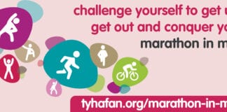Get fit for Tŷ Hafan with your very own personal Marathon in May