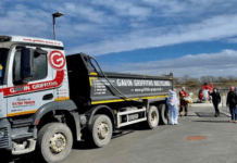 Company donated three large bags of Easter eggs to the Wales Air Ambulance