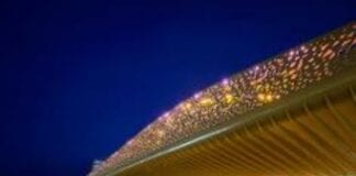 Temporary lights offer a view of the future at Copr Bay