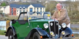 A classic car run to say thank you to the NHS