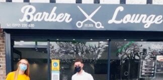 Cardiff barber raises over £2000 for vulnerable families