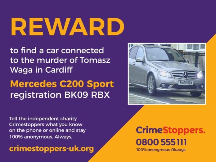 Car linked to murder of Tomasz Waga