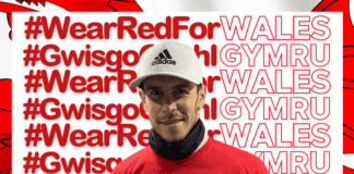 UN MIS I FYND TAN ‘GWISGO COCH I GYMRU’