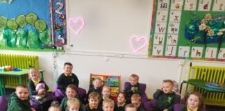 Swansea primary school supported by Amazon team