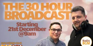 SPREADING 30 HOURS OF FESTIVE CHEER