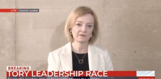 Liz Truss: “I won’t have time to worry about wallpaper in Number Ten, there’s a job to be done.”
