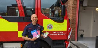 Newly appointed Pembrokeshire home fire safety watch manager encourages everyone to book their FREE home fire safet