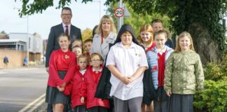 “Rydym bellach yn teimlo’n fwy diogel wrth gerdded i’r ysgol” yw neges disgyblion ysgol Cil-y-coed i’r Dirprwy Weinidog