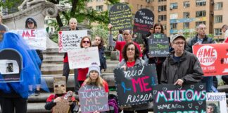 Activists to Demonstrate in Parliament Square for ME Research, Oct. 18th