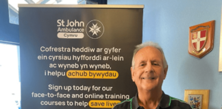 Cardiff man brought back to life by CPR and early defibrillator use