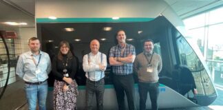 Council Leader welcomed at train simulator ahead of new train launch