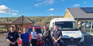 Kidwelly Fire Station thanks local businesses