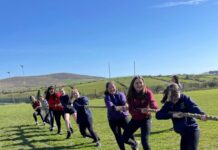 Wellbeing and physical activity event at Ysgol Bro Preseli