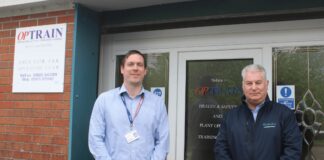 Successful local business, Optrain Ltd, continue to expand within the construction industry