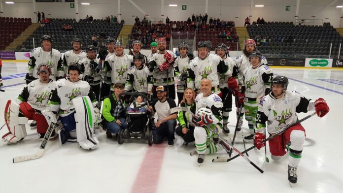 Scarlett Thomas with Ty Hafan All Stars-min