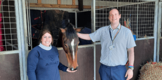 Smugglers Equestrian Centre able to offer riding lessons to beginners with support from UK Government and CCBC funding