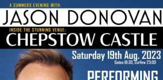 JASON DONOVAN – Interview for you promoting his CHEPSTOW CASTLE show as part of Castell Roc on Saturday 19th August