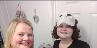 Ammanford family set for spooktacular Swansea Bay Dark Run for Tŷ Hafan Children’s Hospice