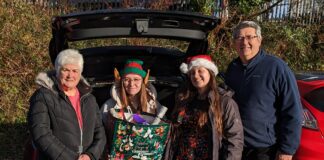 Swansea’s festive spirit helping young families who need it most