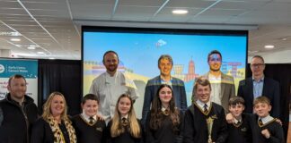 Disgyblion Ysgol Dyffryn Aman yn ennill Her Ysgolion Gyrfaoedd Blasus De Cymru