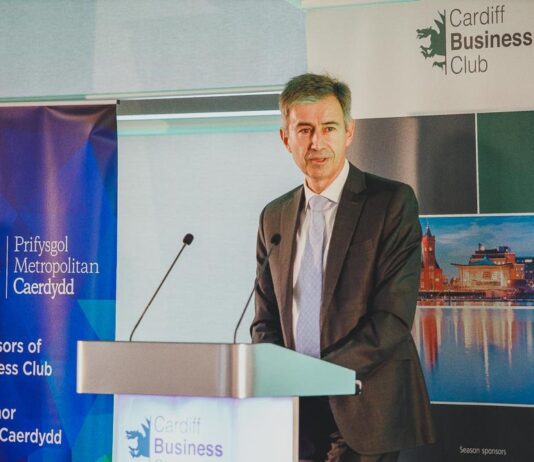 Swiss Ambassador highlights close working relationship with the UK in Cardiff Business Club address