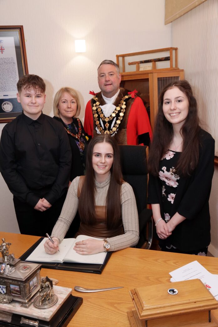 Youth Mayor with Mayor 2024 08