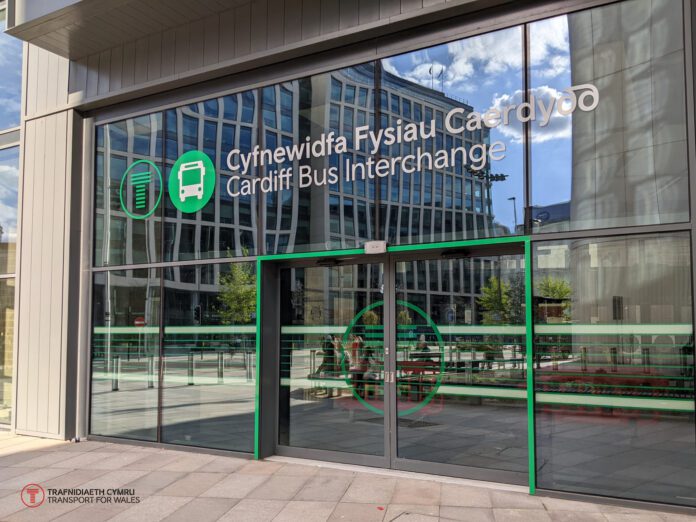 Cardiff bus interchange