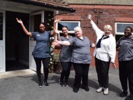 St Martin’s Court care home in Morriston celebrates success in latest Care Inspectorate Wales Report