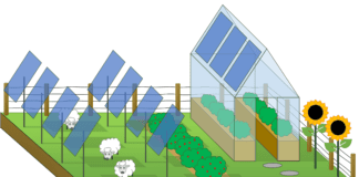 Ymchwil newydd gan Brifysgol Abertawe’n taflu goleuni ar sut gall ynni solar a ffermio gyd-fodoli