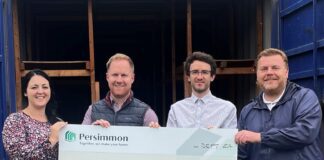 Local Housebuilder donates to Port Talbot Community Group
